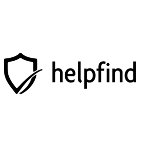 Logo Helpfind – porównywarka usług finansowych i odszkodowań